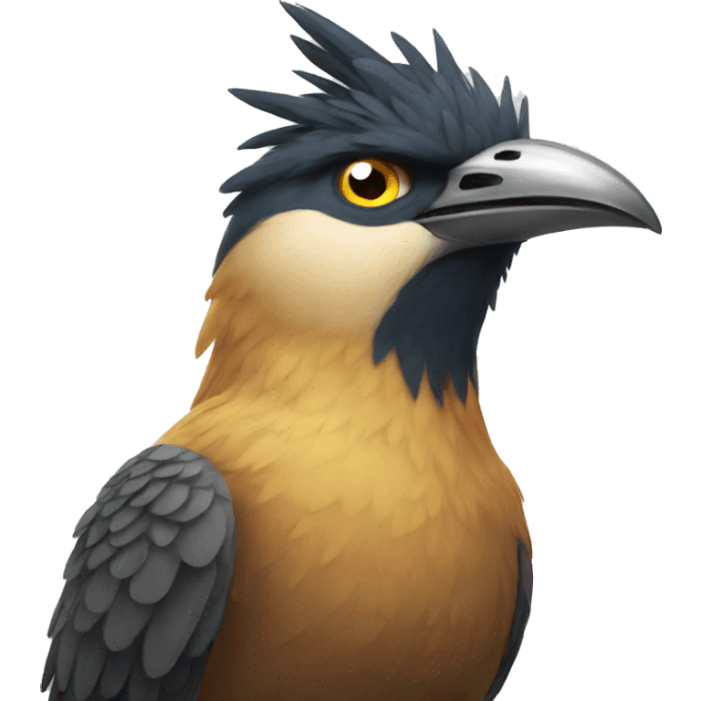 Bird angry emoji