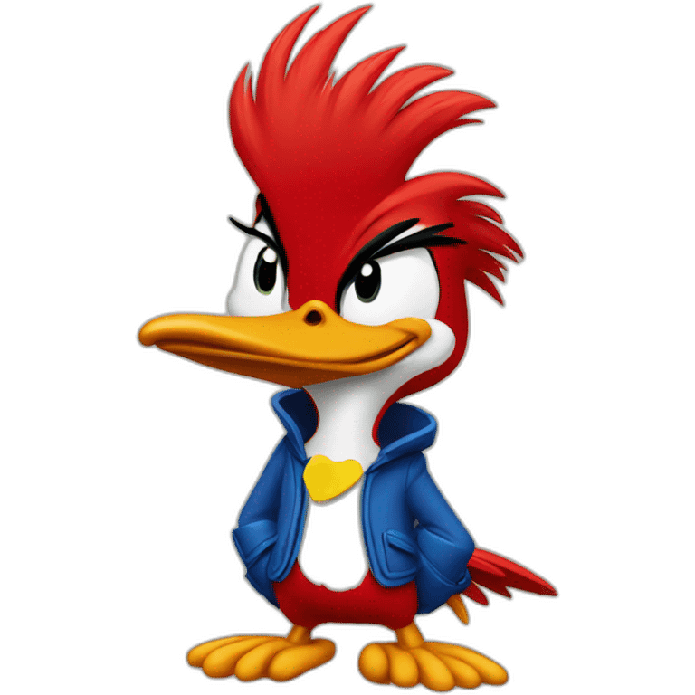 woody woodpecker emoji