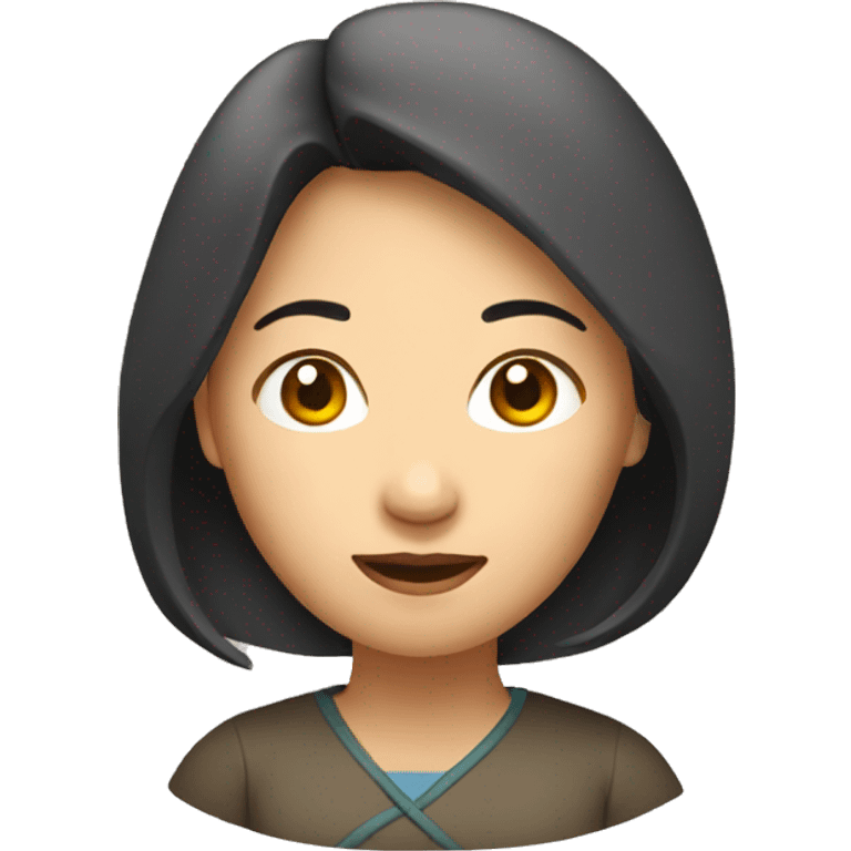 Asian woman emoji