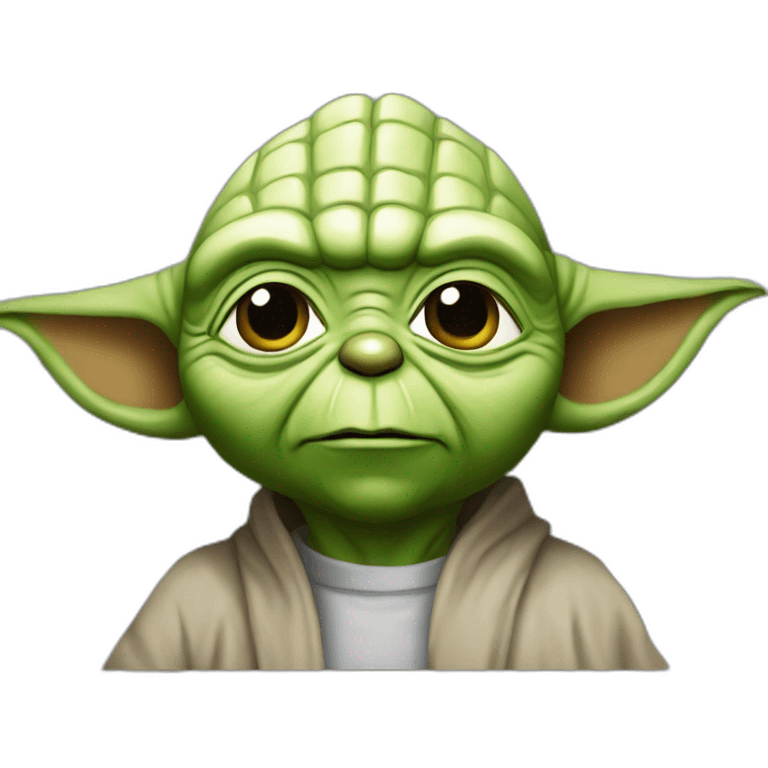 yoda game on computer emoji