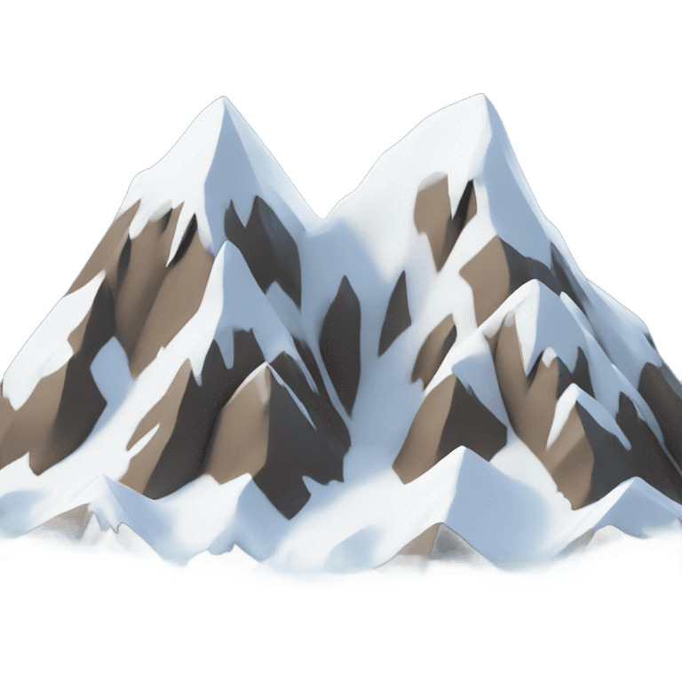 Mountain peaks emoji