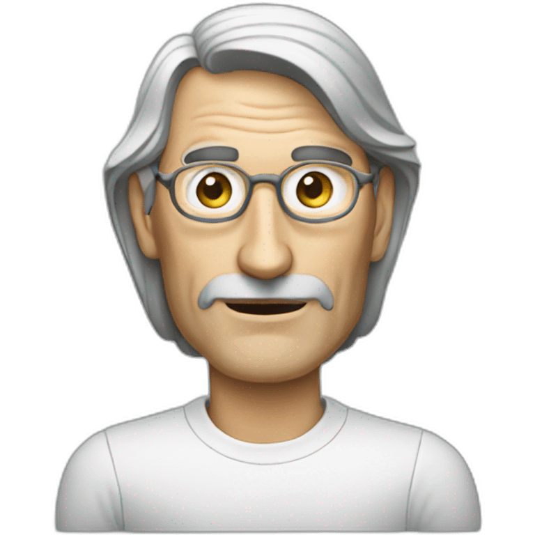 steve jobs driving emoji