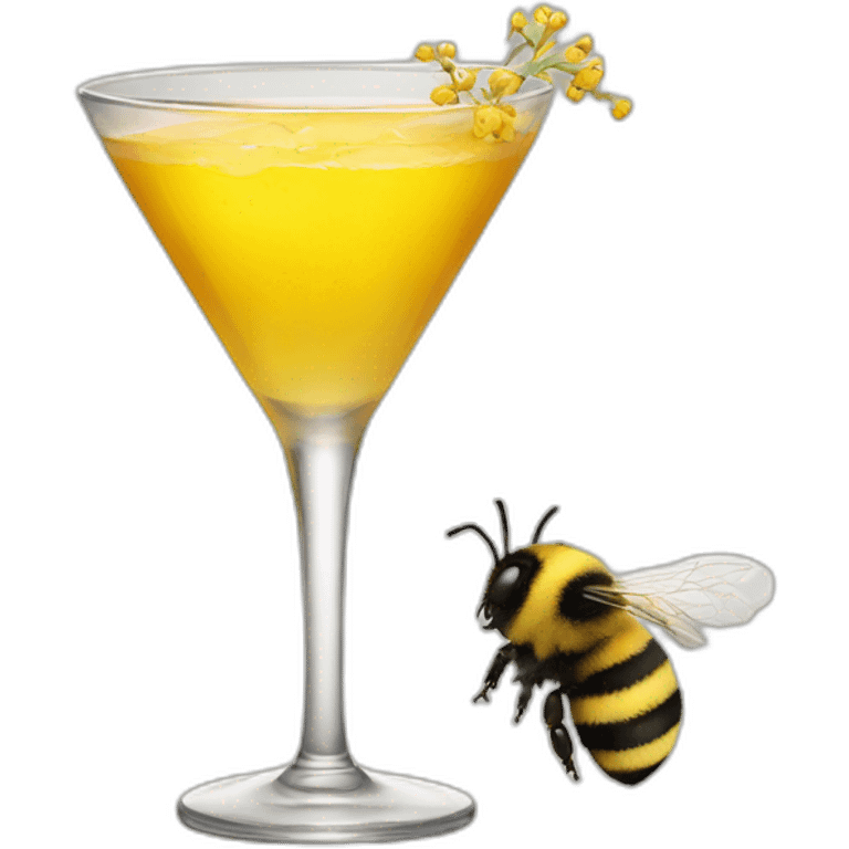 bumblebee drink emoji