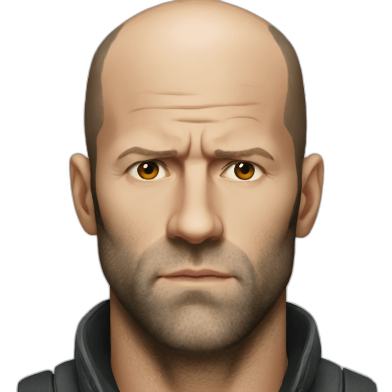 jason statham serious emoji