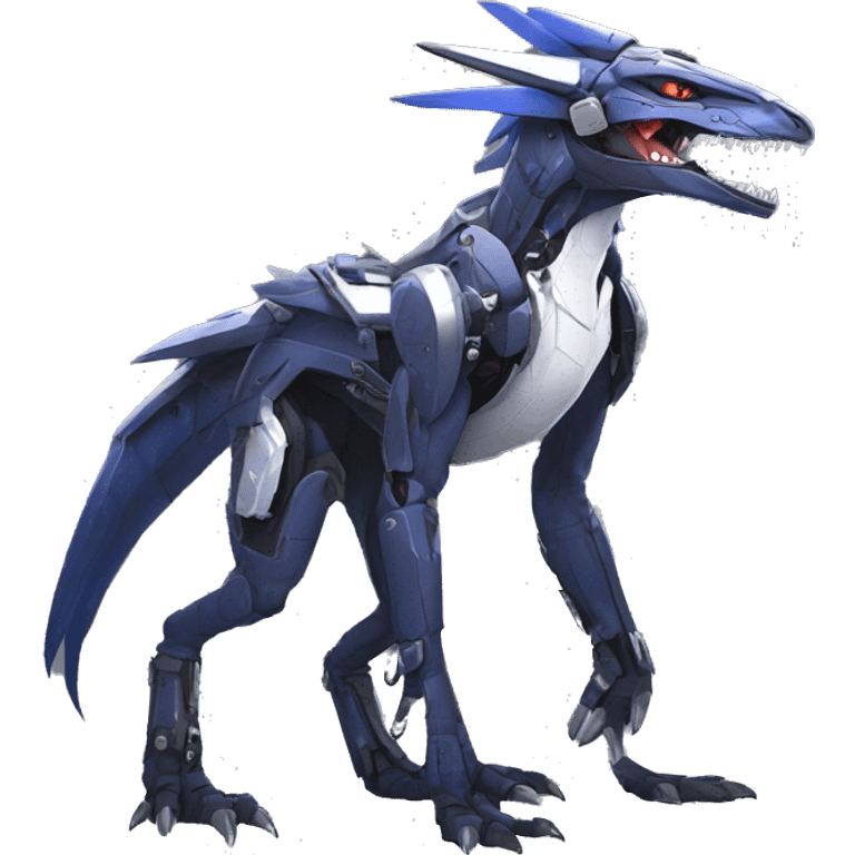 Edgy Anthro Futuristic Mechanical Sergal-raptor-nargacuga-vernid emoji