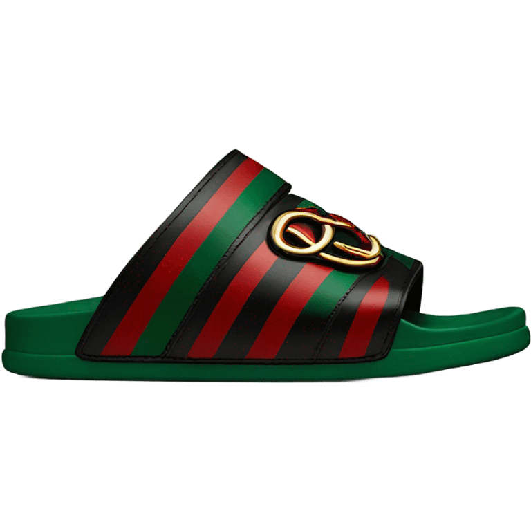 Gucci slides emoji