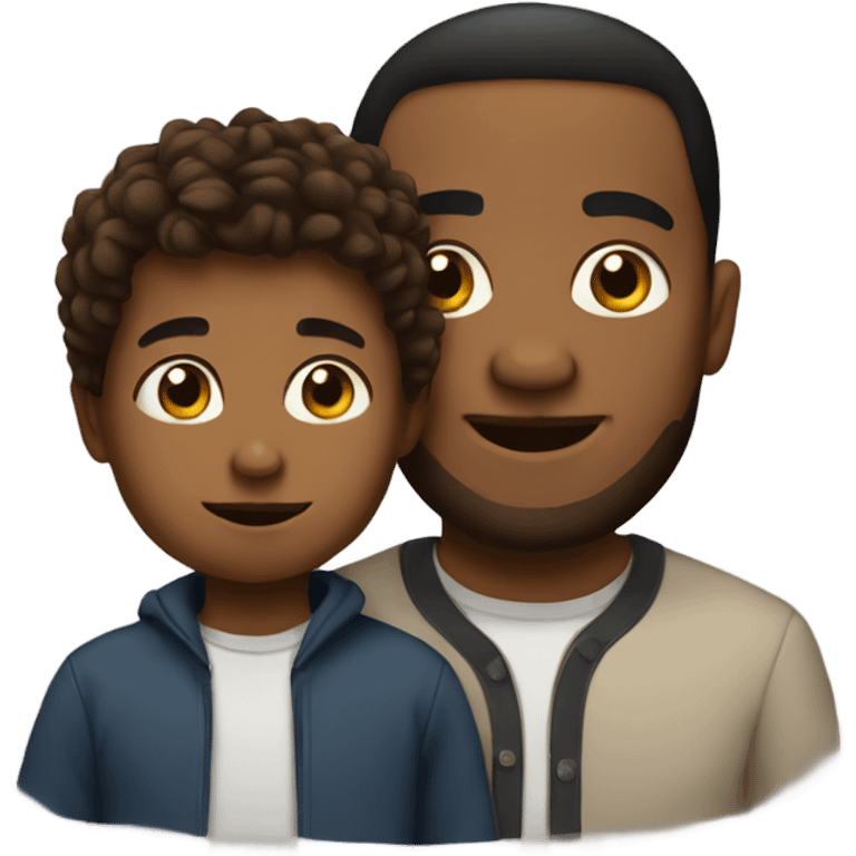 Me and my son emoji