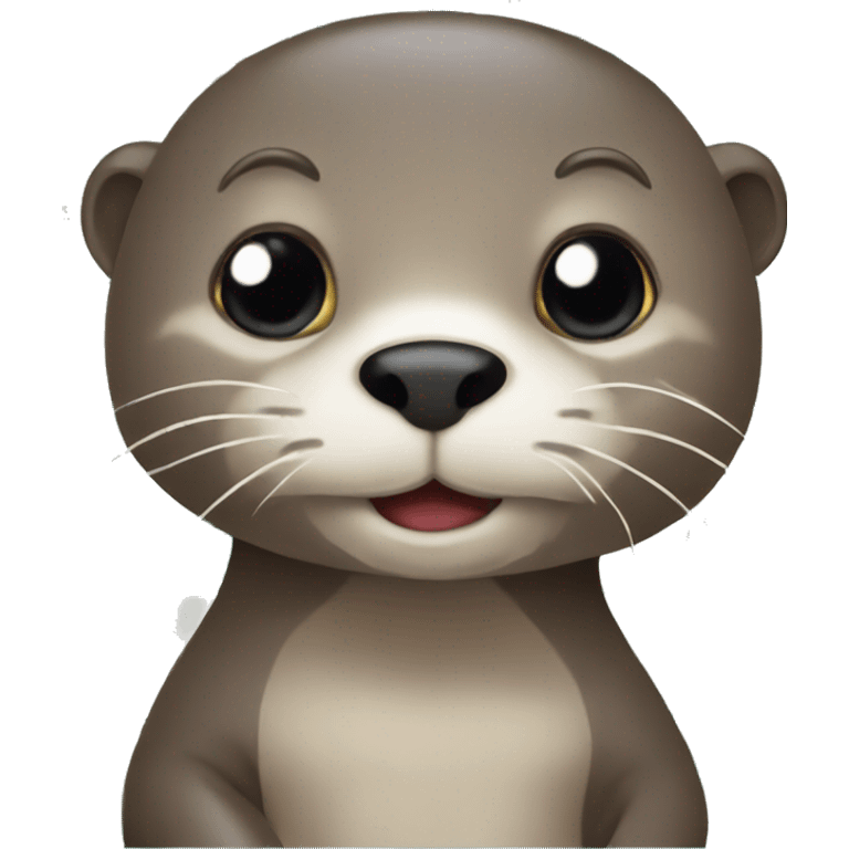 Otter with sudoku emoji