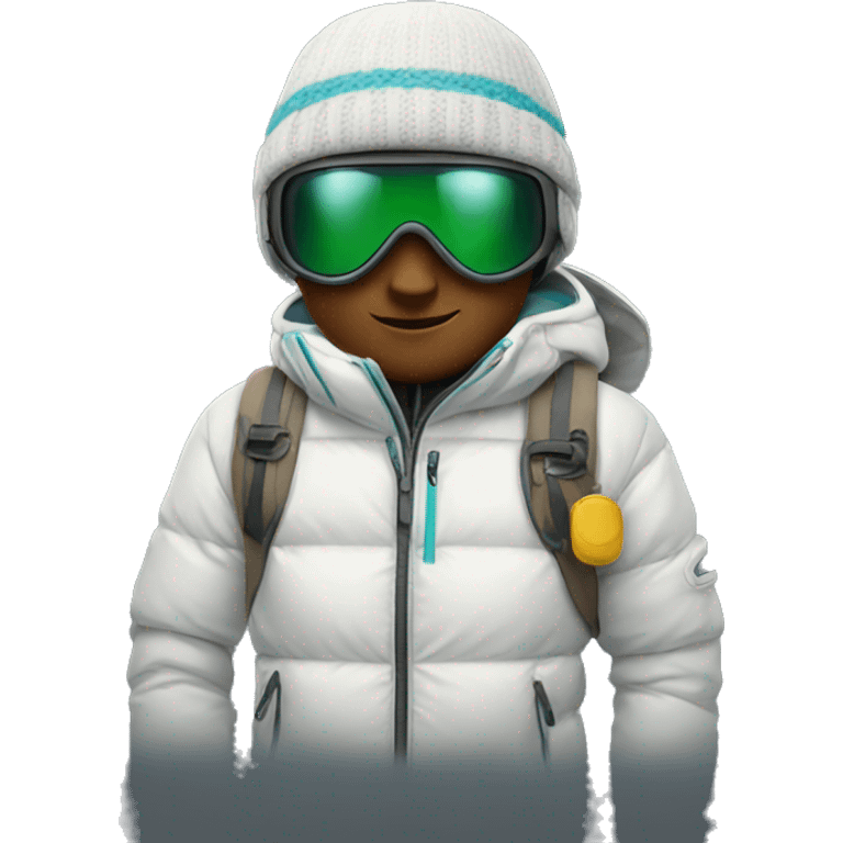 Ski outfit emoji