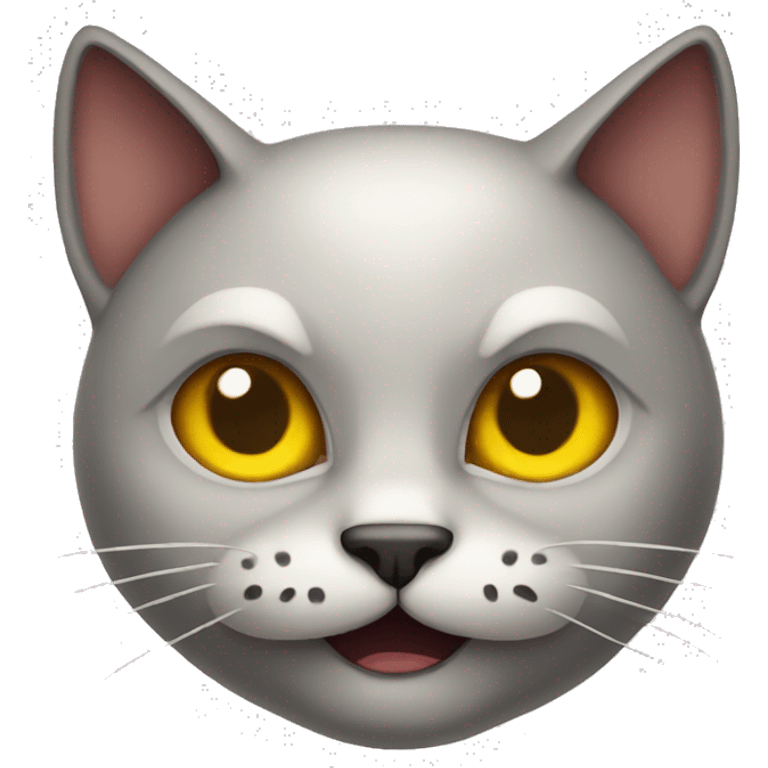 Evil cat emoji