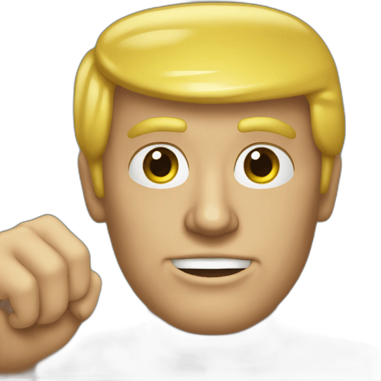 trump-baño-de-oro emoji