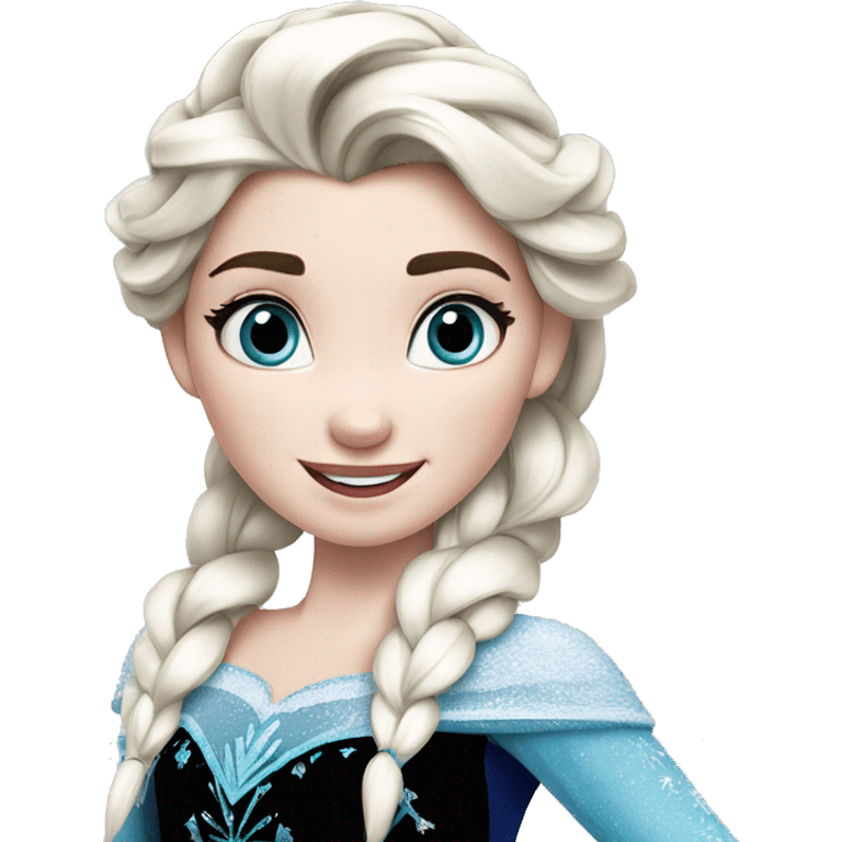 Elsa from Disney’s Frozen emoji