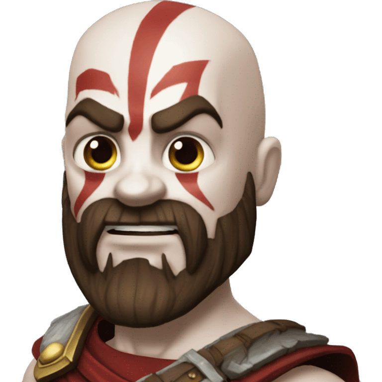 kratos qui rigole emoji