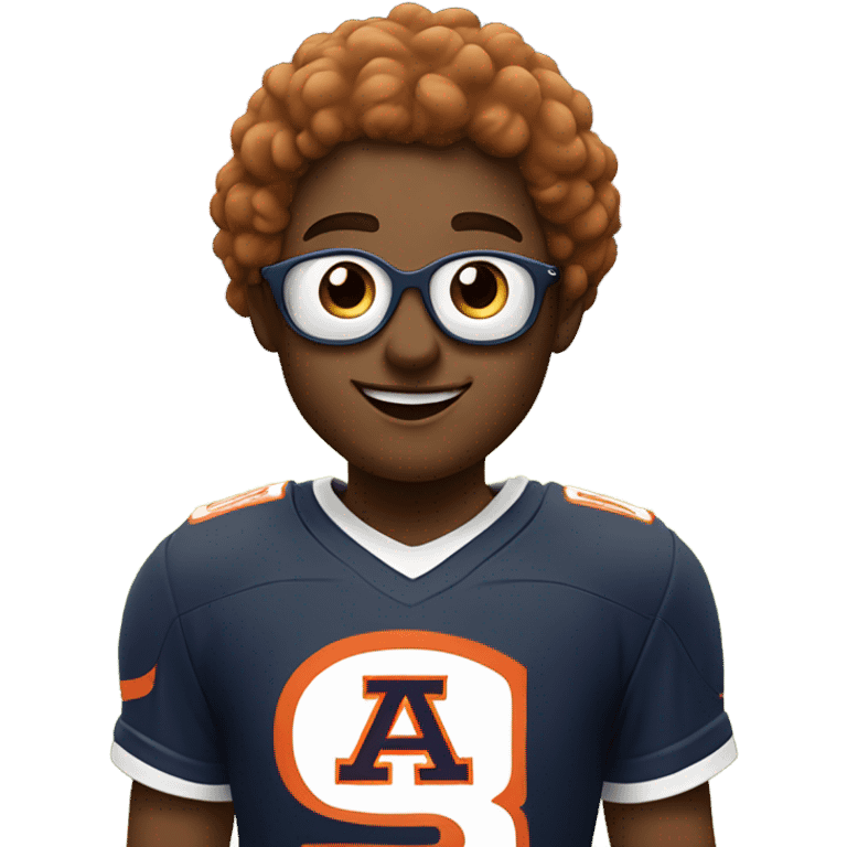 Auburn University super sports fan emoji