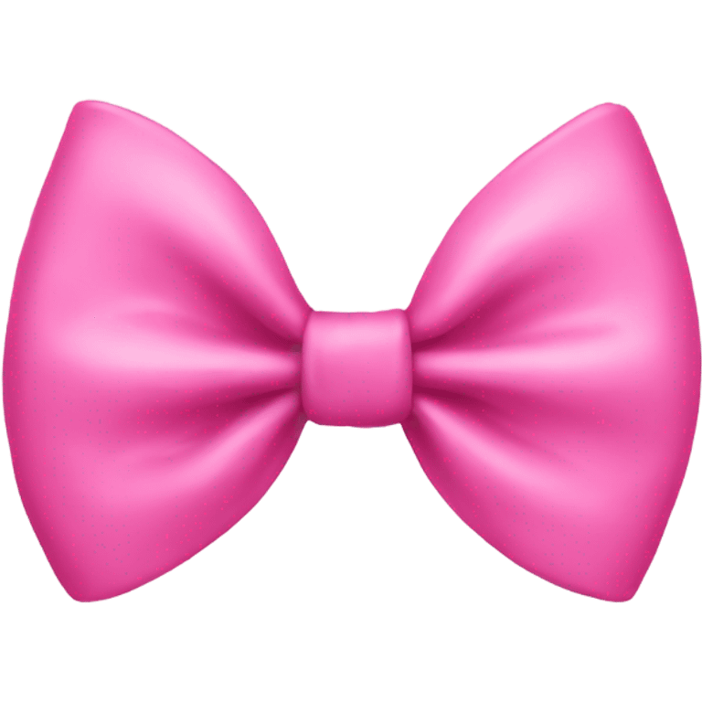 Pink bow emoji