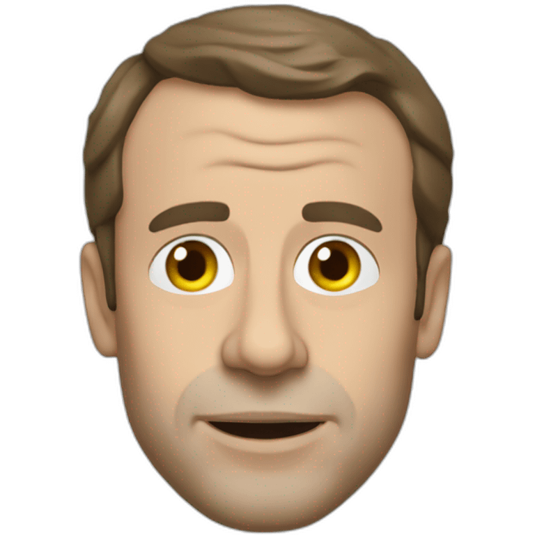 Macron qui dort emoji