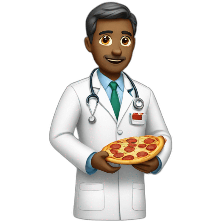 Pizza doctor emoji