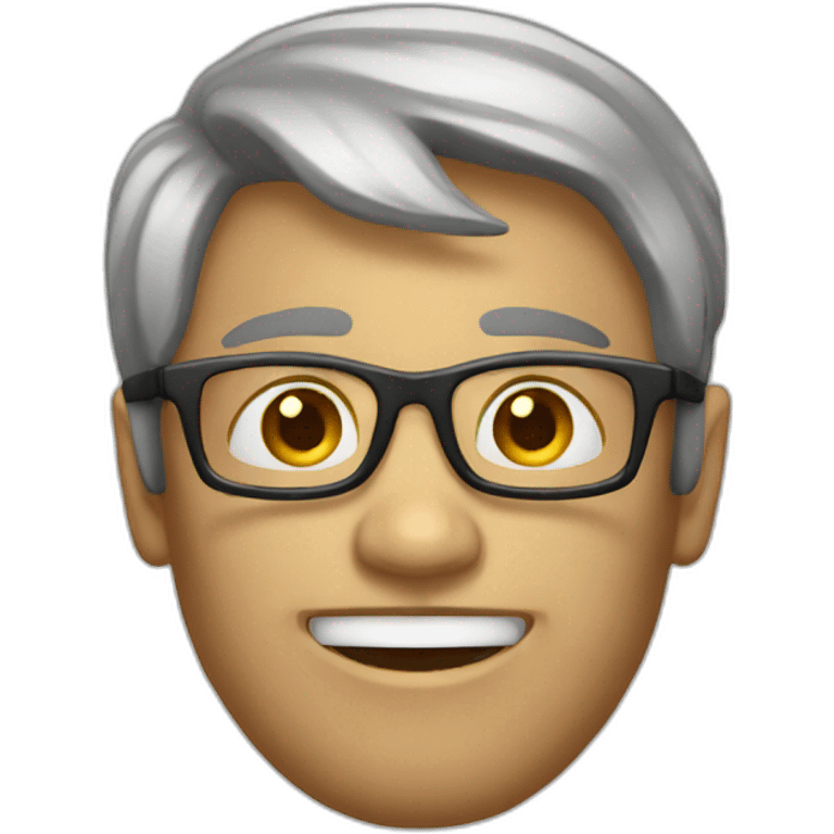 nerd creepy emoji