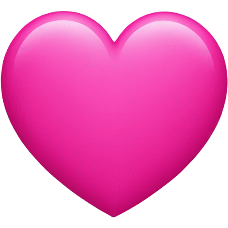 Pink heart emoji