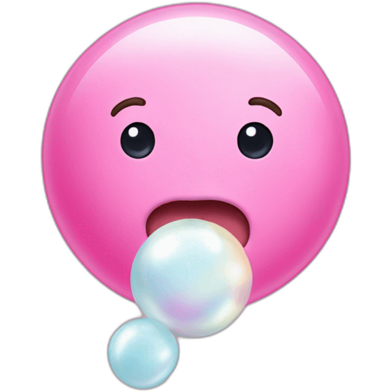 bubble gum emoji