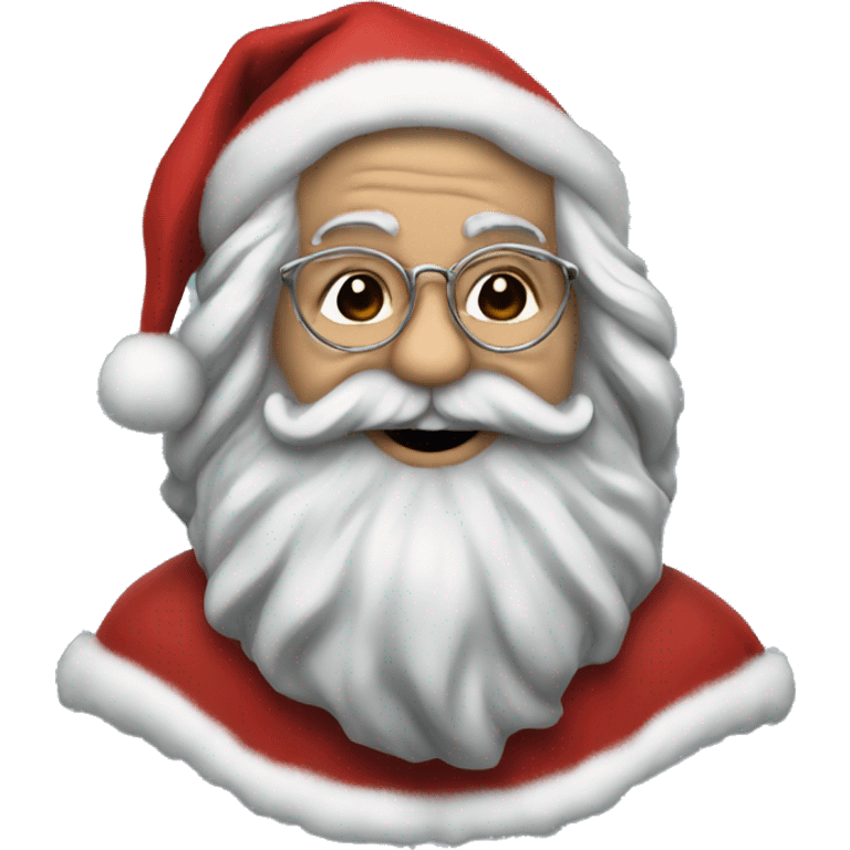 Jerry garcia santa claus emoji