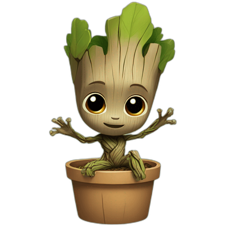 Baby groot emoji