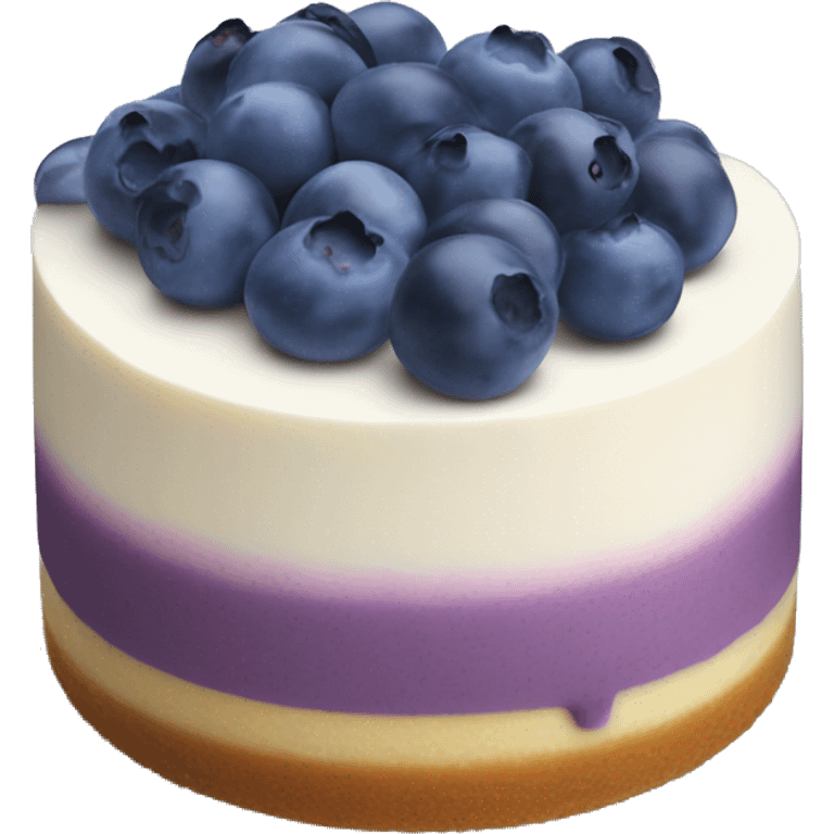 Blueberry Cheesecake  emoji