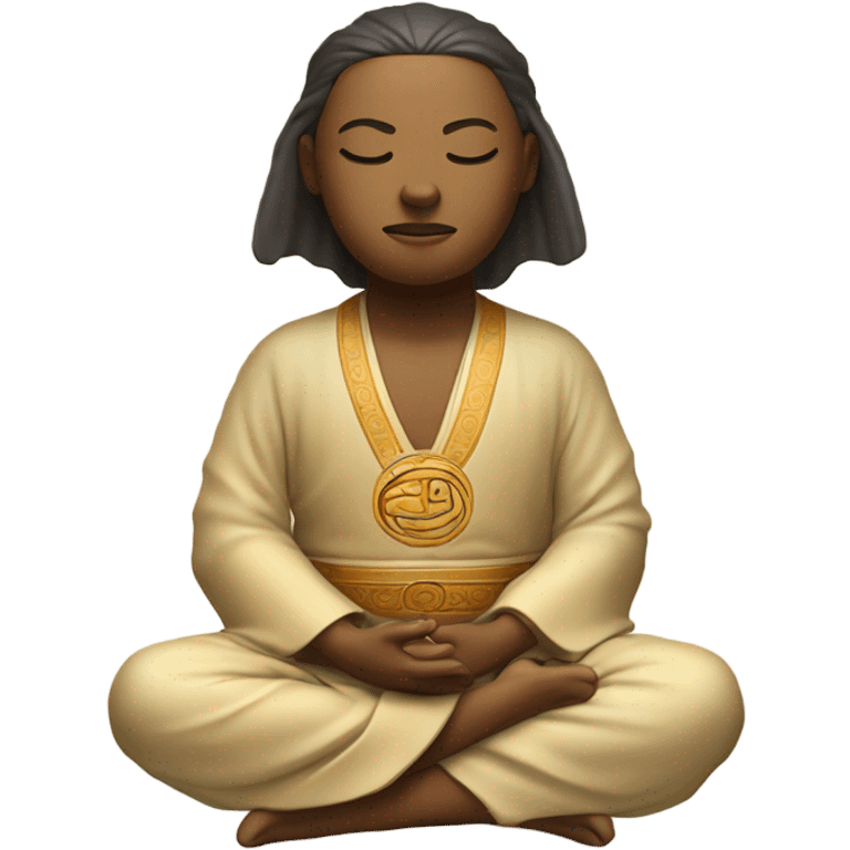 Guru meditaton emoji