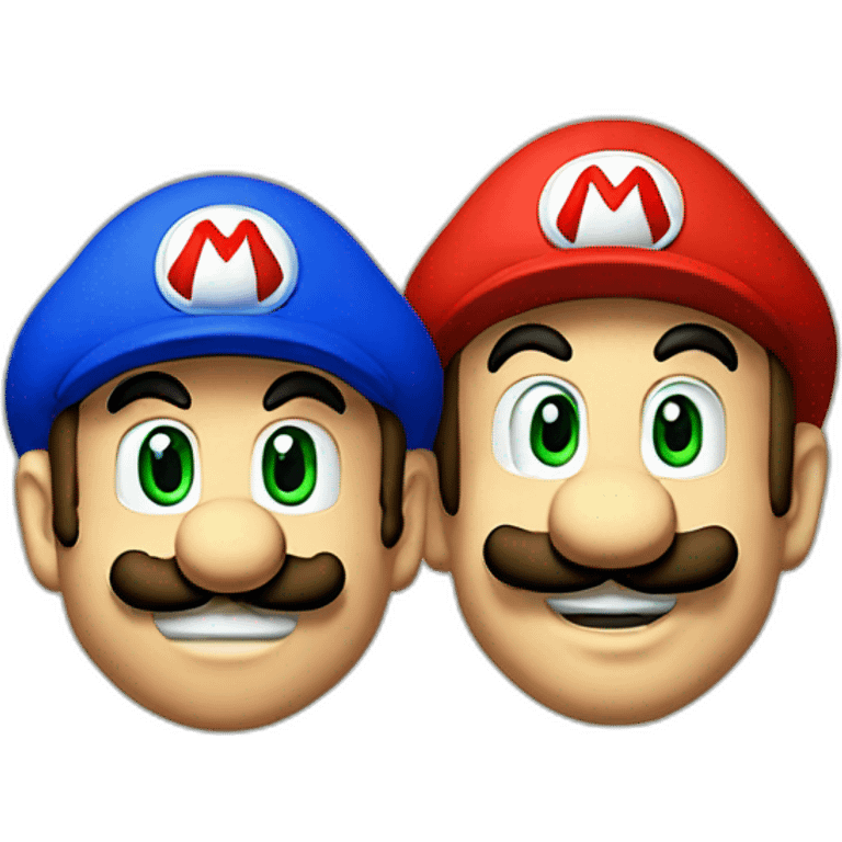 Mario and luigi emoji