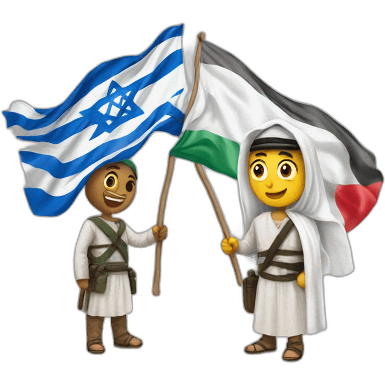 Israël vs Palestine emoji