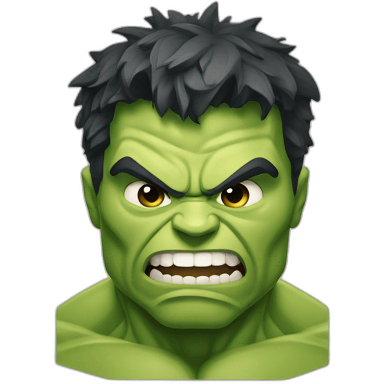 Hulk con micrófono emoji