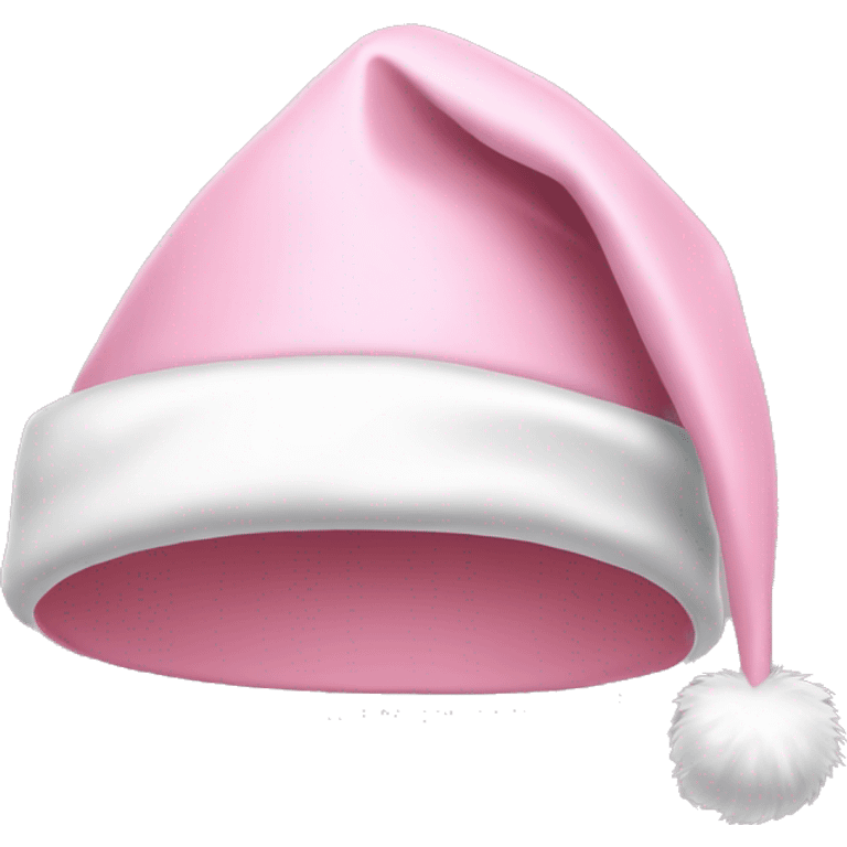 light pink santa hat emoji