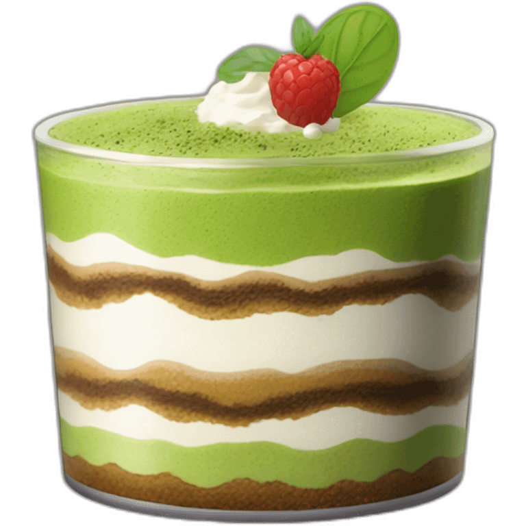 matcha tiramisu emoji