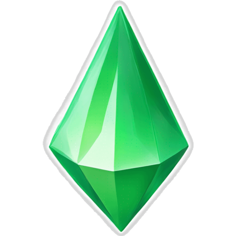 Sim Plumbob White emoji