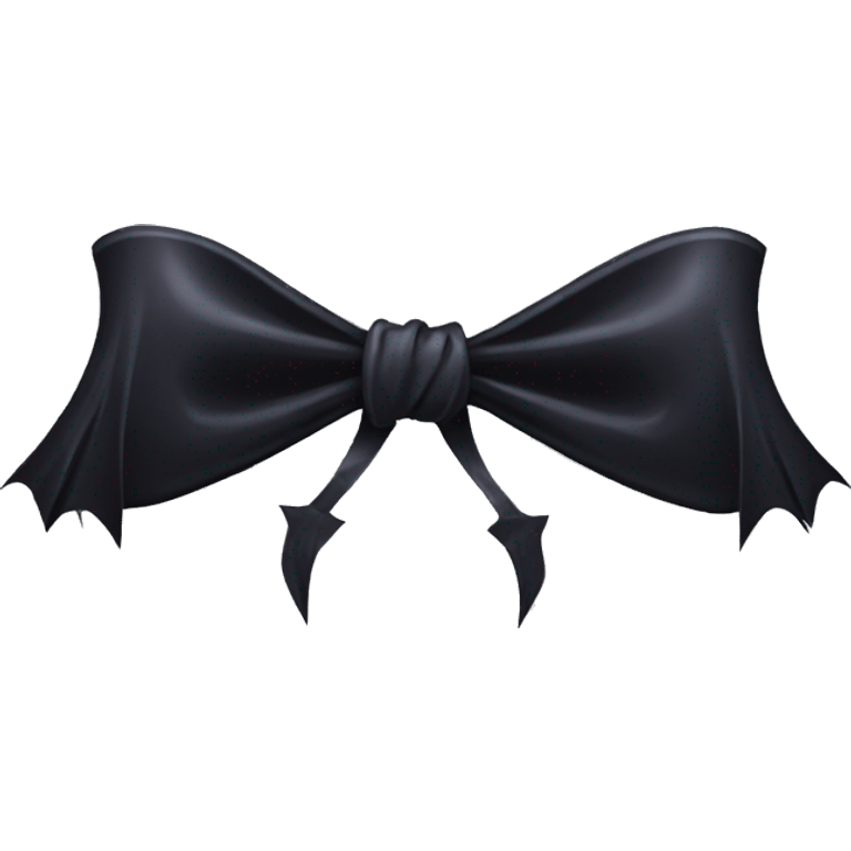 gothic bow emoji