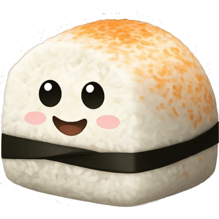 Tasty onigiri emoji