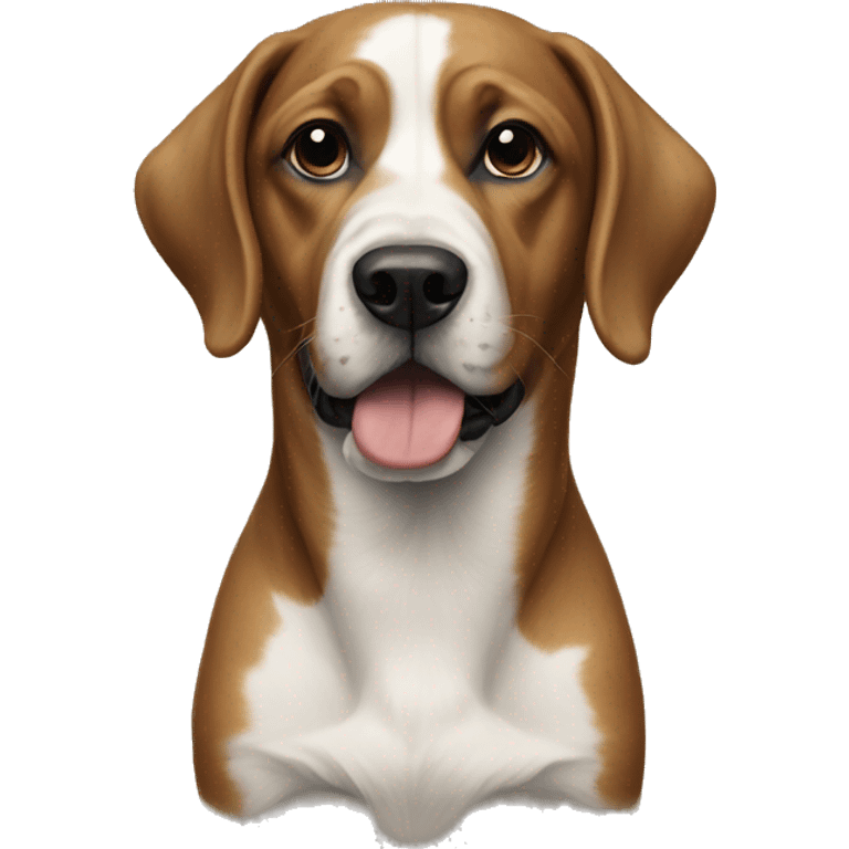 realistic dog portrait alone emoji