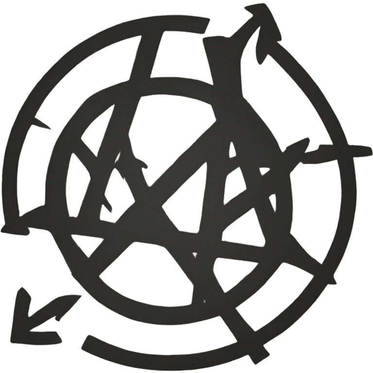 Anarchy logo emoji