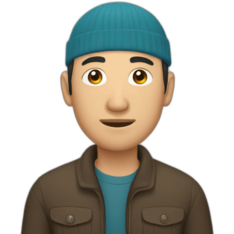 Kazakh man emoji