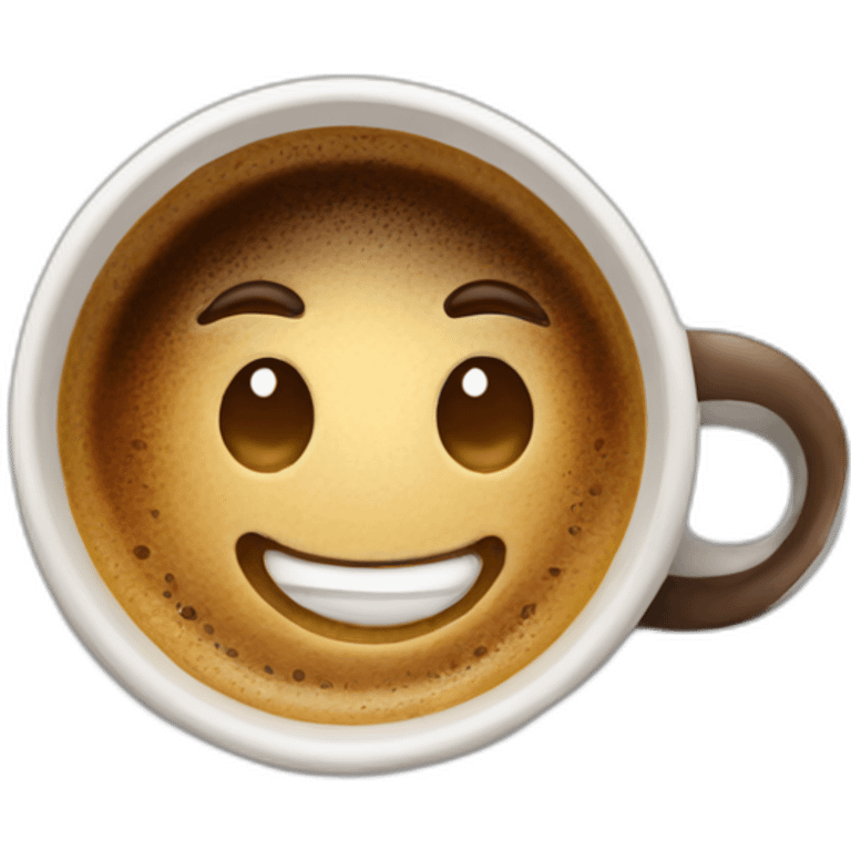 Coffee and design emoji