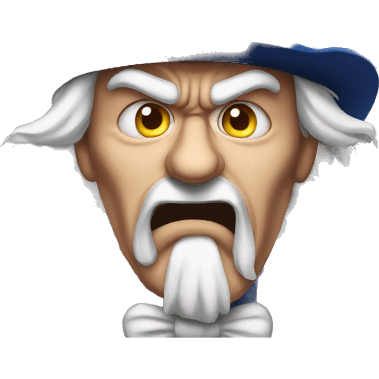 uncle sam angry emoji