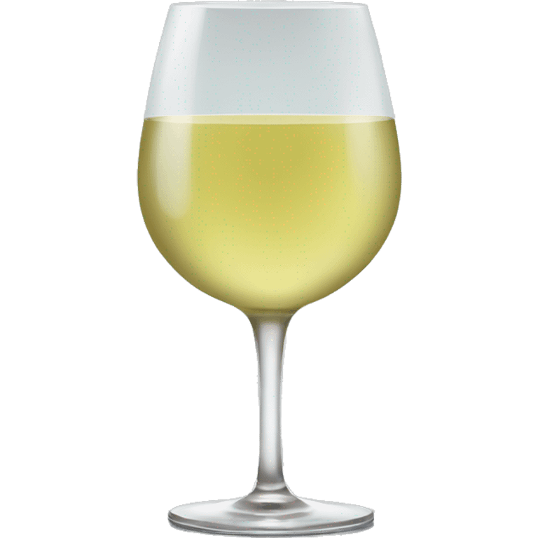 White wine in a glass emoji