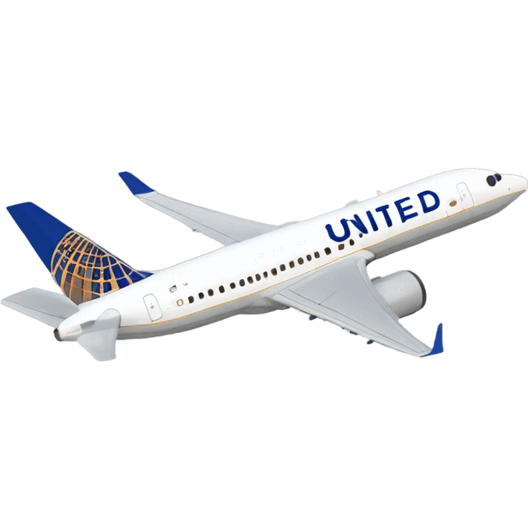 United airlines Boeing 757 emoji