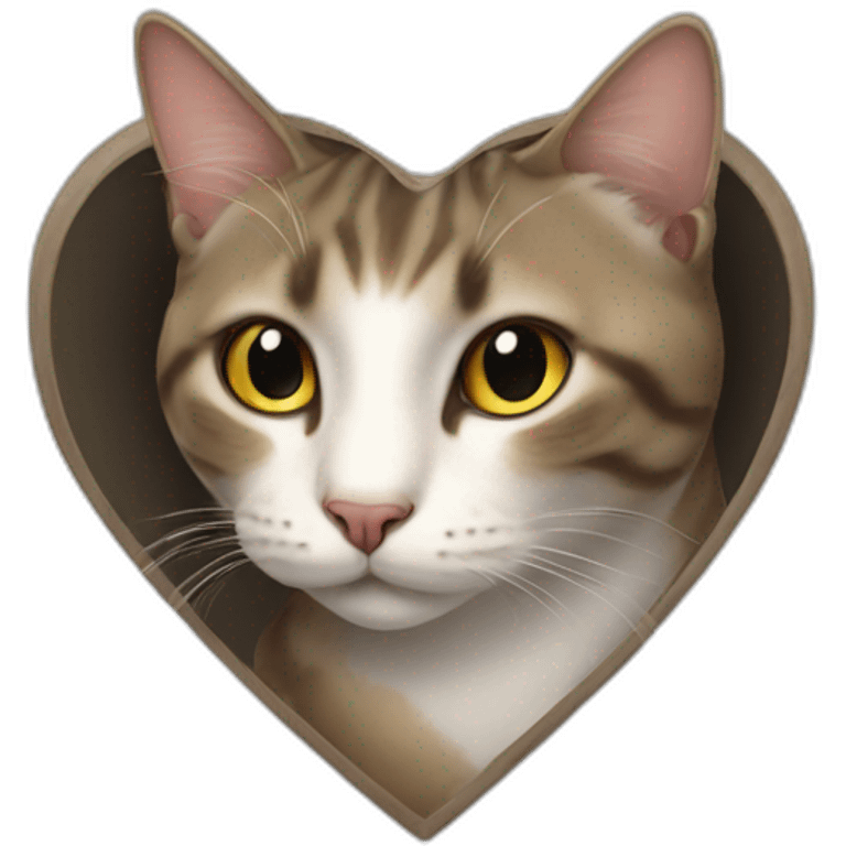 cat on a heart emoji