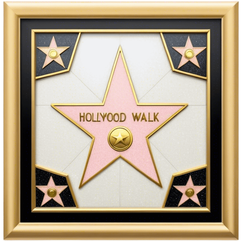 hollywood walk of fame emoji