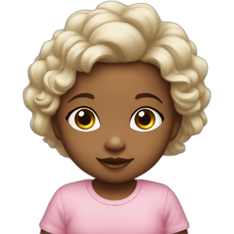 Baby girl olive emoji