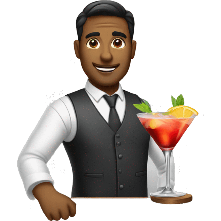 cocktail maker emoji