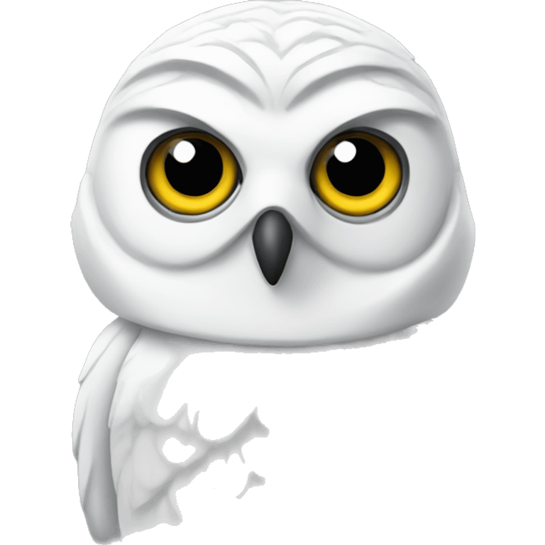 A sith Snow Owl emoji