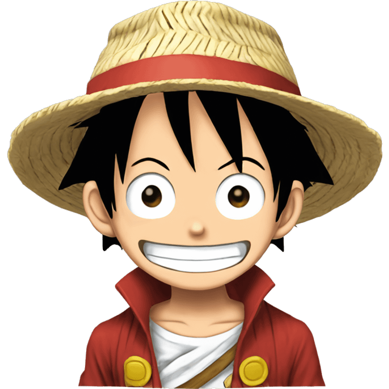 Monkey D Luffy from One Piece emoji