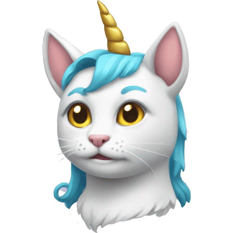 gato unicornio emoji